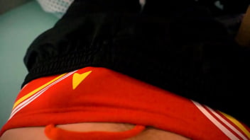 Young Slim Twink On Viagra, Horny In Lycra, Fun With Cockring. Atm Still Rocking Hard! :)