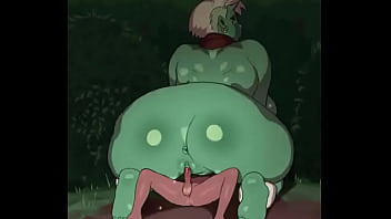 Big Booty Orc Fucking Skinny Cock