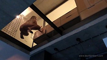 Voyeuring My Busty Wife From The Glass Bottom To See Her Tits _ Puffy Pussy