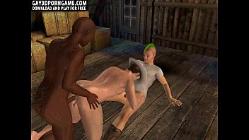 Three Sexy 3d Hunk Cowboys Suck And Fuck