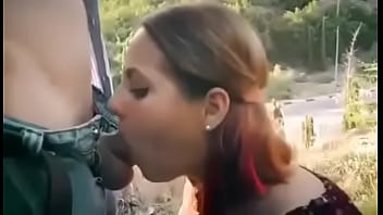 Hitch Hiker Gives Bj Until I Bust