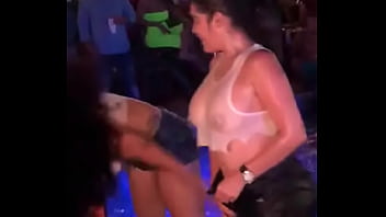 Girls Shaking Tits And Ass In Pool Party
