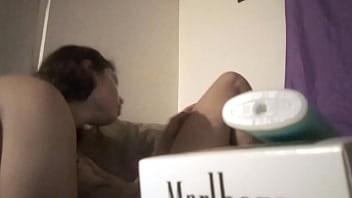 Ginger Paris Sucking On Romanian Dick _pouring Beer While Licking