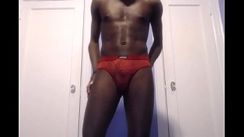 Trying On New Underwear