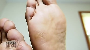 Closeup Male Soles