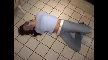 Daphne Hogtied And Tape Gagged