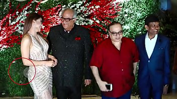 Boney Kapoor Grabbing Urvashi Rautela Ass And Boobs Press Live On Camera