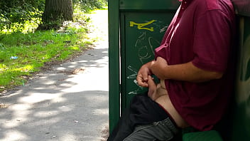 Wanking Outdoors - public, wank, soloboy - Video 3416801