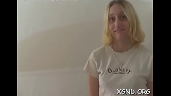 Love Stick Riding From Pretty Young Blonde Maid Jean