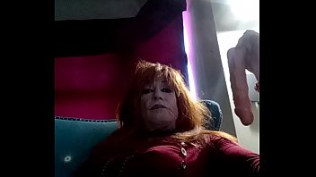 Sexy Tranny Gets Herself Off And Swallows Her Warm Cum
