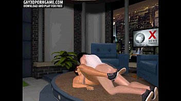 Sexy 3d Studs Are Having Anal In A Tv Studio
