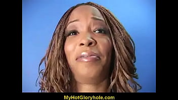 Cute Amateur Black Girl Sucks Off Big White Dong 12