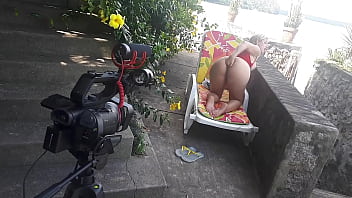 Mirella Mansur Por Trás Das C_meras Durante Uma Gravação