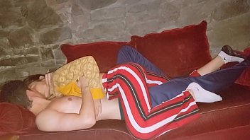 Romantic Sex In My Step Father' Chair