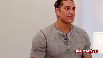 Married Man Gets Sucked In The Shower While His Wife Gets Fucked On The Bed