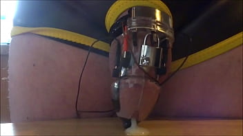 Estm E-stim Electro Cum Sperm Load Milking With Chastity Device