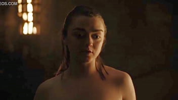 Maisie Williams/arya Stark Hot Scene-game Of Thrones