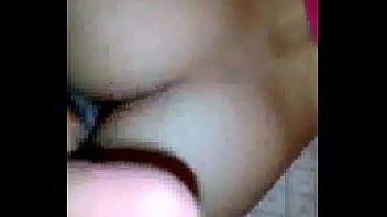 Threw Gf Down On Bed And Used Her Shorts And Panties To Tie Her Legs Back And Fuck Her From Behind