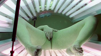 Czech Voyeur In Tanning Bed