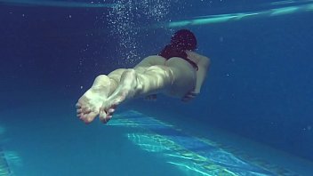 Underwater Hungarian Teen Kittina Clairette