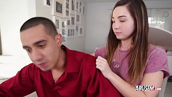 Stressed Out Bruno Comes Home To Give His Chick A Rough Drilling