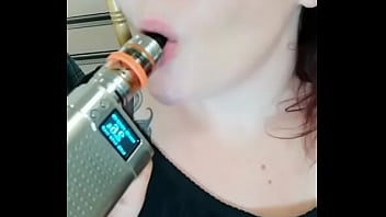 Bbw Bananasmashlee Blows White Clouds