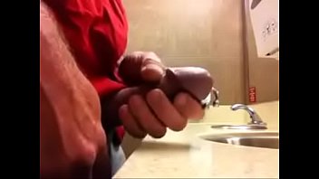 Cumshot Public Restroom