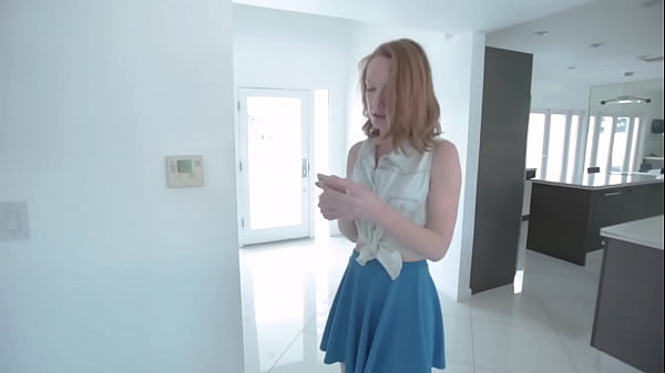 Katy Feels Her Stud' Cock Before Taking It On The Sofa