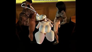 Baduh_s Two Cocks - dp, bimbo, imvu - Video 3110375