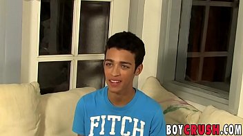 Twinkie Strips For The Cam And Strokes His Cute Fat Cock