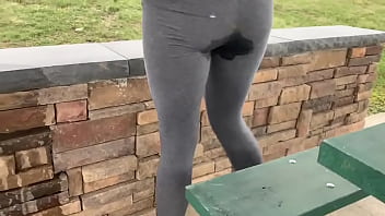 Teen Girl Pees Her Leggings