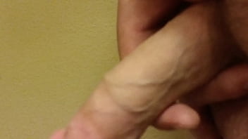 Eric Johnson Trying To Get Hard By Discretely Massaging My Soft Chubby Cock While Wifes A. In The Other Room.