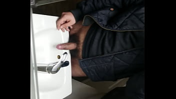 Hairy Latino Bear Cums At Work