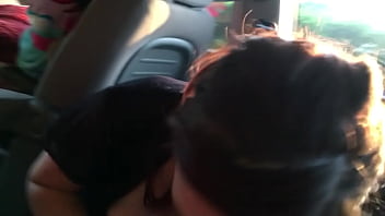 Maddie Giving Me Head In Car