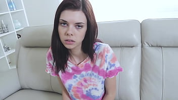 Audrey Gets Her Hairy Coochie Demolished By Horny Stud