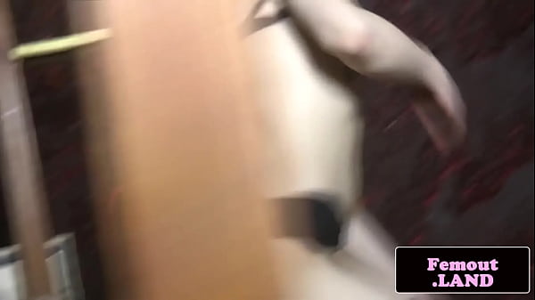 Lingerie Loving Trans Chick Wanks Off