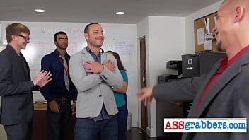 Executive Gets Slammed By Coworker While Blindfolded