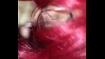 Red Head Goth Tranny Sucking Bbc At House Party Pt.2 The Finish