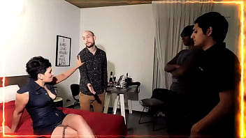 Interracial,cojen A Prostituta Entre Amigos Primera Parte