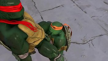 Tmnt Mikey Sucks His Raph' Fat Cock No Sound Version