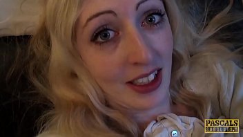 Pascalssubsluts - Hottie Jessica Jensen Eats Maledom Cum