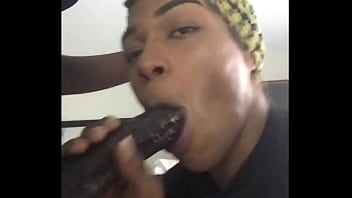 _i Can Swallow Any Size ..challenge Me!_ - Libraluve Swallowing 12_ Of Big Black Dick