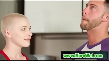 Masseuse Riley Nixon Blows Her Client Seth Gamble In Shower