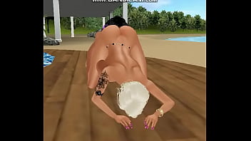 Whores On The Vacation: Sandra, Silvy, Bridgette - bimbo, imvu - Video 2600553
