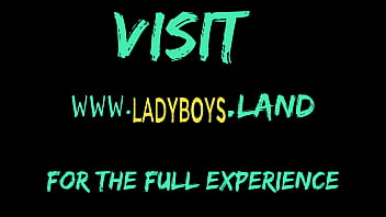 Naughty Asian Ladyboy Fondling Her Cock