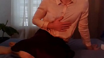 Cute Crossdresser In Silk Back Home For Some Fun