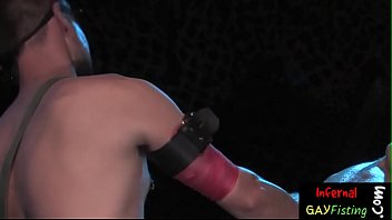 Maledom Stud Fisting Bdsm Slave From Behind