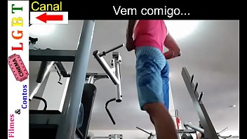 Tesão Da Porra Na Academia Com Vontade De Dar O Rabo