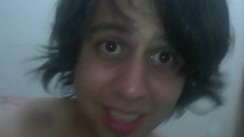 Eighteen Year Old Masturbating In The Bathroom At Home!