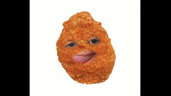 Nugguet Delicioso Seduzindo Para A C_mera Enquanto A Mulher Está No Trabalho Sendo Comida